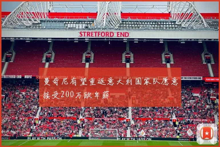 曼奇尼有望重返意大利国家队愿意接受200万欧年薪